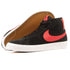 Nike SB - Zoom Blazer Mid (Black/University Red-Black)